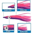 thumbnail image 5 of PRO BEROS - 5 señuelos luminosos suaves con forma de pulpo, de 5 a 12 cm, de silicona, para pesca al curricán, pesca con curricán, pesca con calamar y jigging, 5 of 5