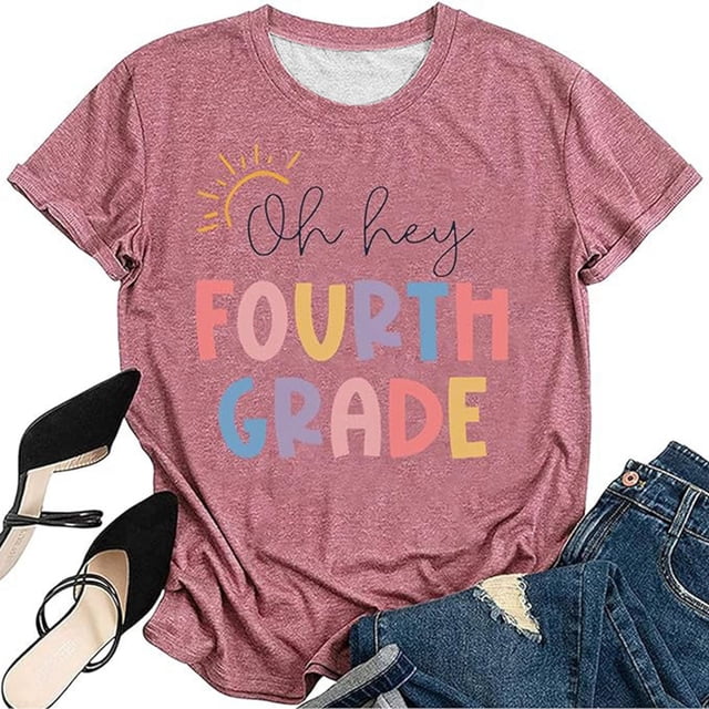 LUOGENLI T-shirts pour Femme pour Femmes T-Shirt Décontracté à Lettres à Col Rond à Manches Courtes T-Shirt Haut T-shirts pour Femmes T-shirts Graphiques T-shirts de la Saint-Valentin pour Femmes T-shirts Graphiques T-shirts de la Saint-Patrick S