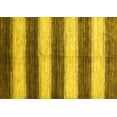 thumbnail image 1 of Ahgly Company Indoor Rectangle Abstract Yellow Contemporary Area Rugs, 8' x 12', 1 of 4
