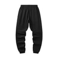 thumbnail image 4 of PuLe Men's Pants Men's Sweatpants with Ankle Ribbing and Zipper Pockets, Athletic Joggers for Workouts, Runs and Hikes, 4 of 7