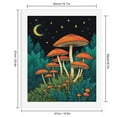thumbnail image 2 of Paint By Numbers Kit for Adults Beginner - DIY Enchanted Night Forest Mushrooms Canvas Painting Kits for Adults, Frameless Paint By Number for Adults for Home Wall Decor 16x20 Inch, 2 of 7