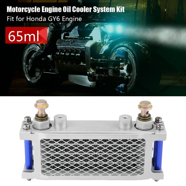 Kit de Refroidissement Moteur Refroidisseur d'Huile de Moto pour Moteur forGY6
