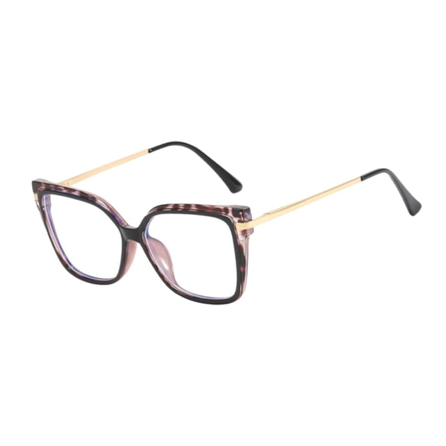 Gafas bloqueadoras de luz azul Shiratori rectangulares UV400 carey