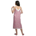 thumbnail image 2 of Moomaya WoMen's Printed V-Neck Sleepwear Cotton Spaghetti Strap Nightdress, 2 of 6