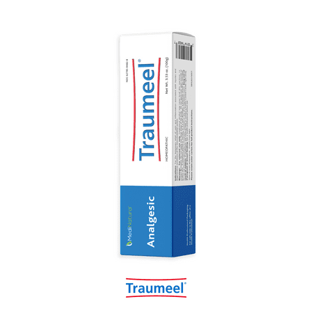 MediNatura Traumeel Ointment Topical Pain Relief for Muscle Joint Back Arthritis Injury or Exercise Related Pain & Soreness Arnica + 13 Active Ingredients - Made in Germany - 3.53 oz