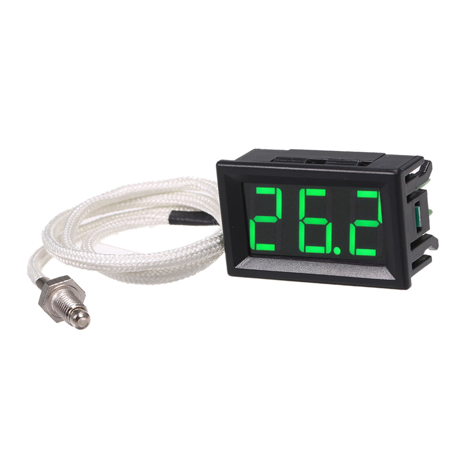 Thermocouple Temperature Sensor w 1M White Wire for Digital Thermometer 