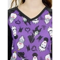 thumbnail image 5 of Disney Villains Women's 3/4 Sleeve Dorm Nightgown Pajamas DV012XDH, 5 of 7