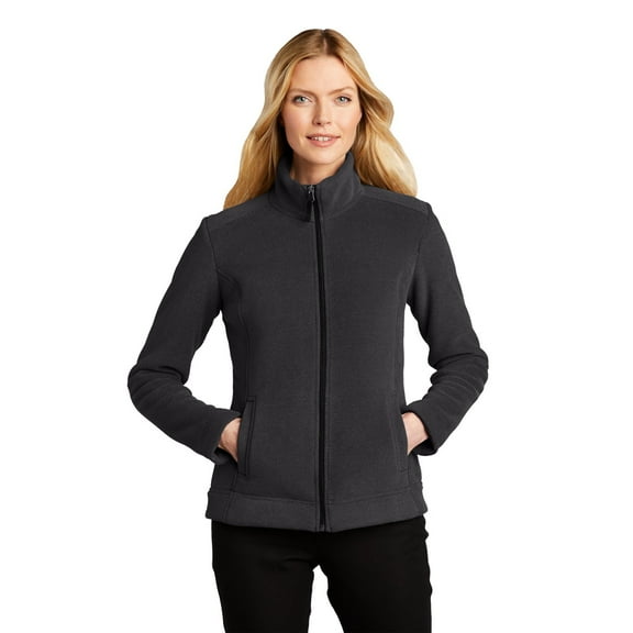 Port Authority Ladies Ultra Warm Brushed Fleece Jacket. L211