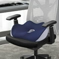 thumbnail image 1 of Fiudx Cojín Ortopédico para Asiento, Almohadilla de Espuma para Silla, Cojín para Aliviar El Coxis, Ideal para Uso En Casa, Oficina y Viajes, Funda Lavable a Máquina, Ayuda para La Alineación Espinal, 1 of 4