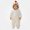 White, variant on WAVSUF Unisex Chick Jumpsuit Long Sleeve Zipper Hooded Halloween Cosplay Boys Girls Cute Soft Bodysuit White 18M