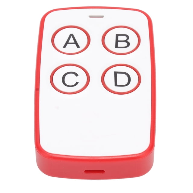 Cloning Key Fob, 315MHZ Lightweight Compact ABS Shell Remote Control Key Fob For Garage Red,Black
