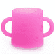 thumbnail image 3 of Set de 2 Vasos Entrenadores POPYUM de Silicona Suave 5oz Rosa y Morado, 3 of 9
