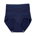 thumbnail image 2 of Delayuji Womens Panties High Waisted Loose Comfortable Cotton Elastic Panties Underwear, 2 of 6