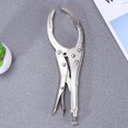 thumbnail image 2 of CUITING Clé à Filtre à Huile Type Pince Réglable Démontable Outil de Retrait de Filtre à Huile Auto Outils de Réparation Clé à Grille Argent, 2 of 4