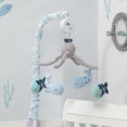 thumbnail image 5 of Lambs & Ivy Oceania Blue/Gray Whale/Fish Nautical/Ocean Musical Baby Crib Mobile, 5 of 5