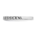 thumbnail image 3 of Real 14kt White Gold Link Design Ring Size: 7; for Adults and Teens; for Women and Men, 3 of 5