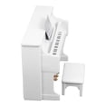 thumbnail image 4 of 1 Set Miniature Piano with Stool Music Score Mini Instrument Model Doll House Decor, 4 of 4