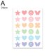 thumbnail image 2 of Parche de color para el acné con forma especial de estrella, cara sonriente, gota de agua, flor, mariposa, amor, macarrón., 2 of 2