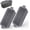 Gray, variant on 2 PCS Silicone Grease Cup Liners for Blackstone 36 28 22 17 Inch Griddle,Reusable Grease Catcher Cup Liner Grill Grease Tray,Durable Drip Pans Blackstone Griddle Accessories,Orange