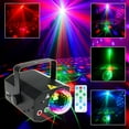 thumbnail image 3 of Party Projector Lights,DJ Disco Stage Party Lights, LED Sound Activated Laser Light RGB Flash Strobe Projector with Remote Control for Christmas Decor KTV Bar Dance Gift Birthday Wedding, 3 of 10