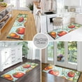 thumbnail image 6 of Yayeee Runner Rug for Bedroom 2'x6' Machine Washable Hallway Non Slip Mat, Blue Tomatoes, 6 of 8