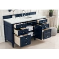 thumbnail image 7 of James Martin Vanities 650-V60s-3Enc Brittany 60" Single Basin Poplar Wood Vanity Set -, 7 of 7