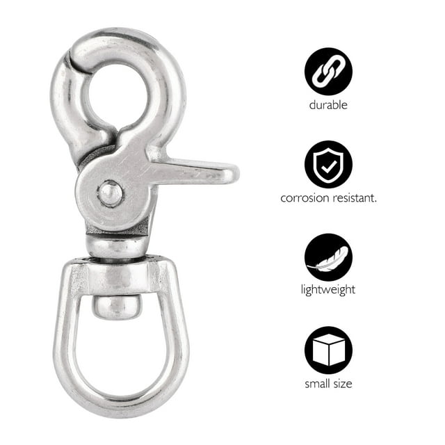 Durable Stainless Steel Swivel Snap Hook Clasp Houseboat Accessories