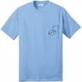 thumbnail image 3 of Blue Moon Front and Back Logo Printed Pocket T-Shirt-XLarge, 3 of 3