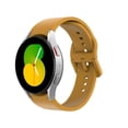 thumbnail image 2 of Correa de muñeca de reloj de silicona para Samsung Galaxy Watch5 Pro/5/4 45/40/44 mm (amarillo), 2 of 7