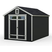 Handy Home Products Greenbriar 8 ft. x 10 ft. Wood Storage Shed (Floor Included)
