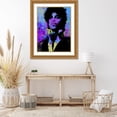 thumbnail image 3 of Stephen Chambers 19x24 Gold Ornate Wood Framed With Double Matting Wall Art Titled - Prince Circles, 3 of 6
