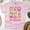 Light Pink, variant on Cute 100 Days of School Teacher Shirt with Bows Apple Books Coffee, White, Size S