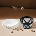 thumbnail image 2 of 12 cup basket paper filter disposable coffee paper filter for basket coffee filter for, 2 of 5