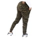 thumbnail image 2 of Jogger cargo de gabardina stretch John Silver Corte skinny y estampado de camuflaje verde, 2 of 2