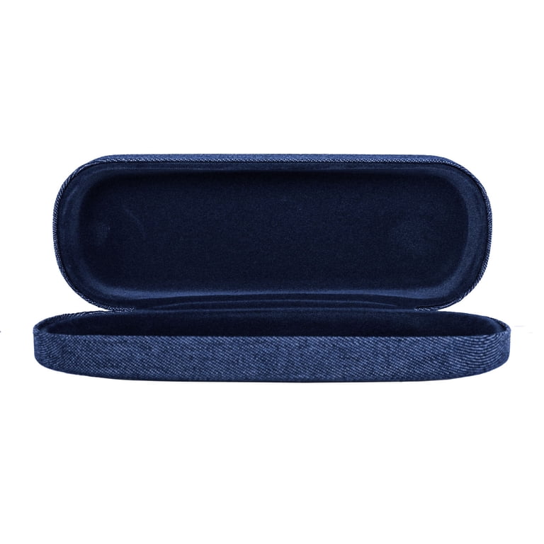 Nouveau Eyewear Inc Nou Jeffrey Case Denim Eyeglass Case - Walmart.com