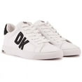 thumbnail image 2 of DKNY Womens Abeni Court Lace Up Sneaker, Adult, Bright White/Black, 7 M US, 2 of 4