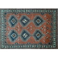 thumbnail image 1 of Ahgly Company Indoor Rectangle Persian Light Blue Traditional Area Rugs, 5' x 7', 1 of 4