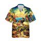 thumbnail image 5 of Camisas de playa con estampado 3D de chica hula para hombre, blusas casuales de manga corta con diseño de bailarina hawaiana, camisas de playa con botones Aloha, blusas para hombre, 5 of 5