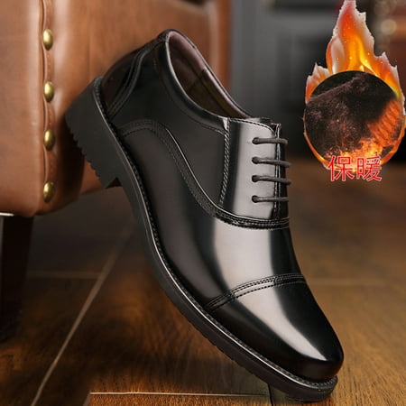 business leather shoes 2023 Man Split Leather Shoes Rubber Sole Size 48 Man Business Office Male Dress Lether Shoes