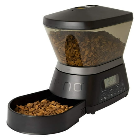 UPC: 0029695435355 | Gamma2 Nano Programmable Automatic Cat and Dog Pet Feeder Holds 7.5 Pounds
