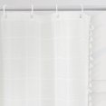 thumbnail image 5 of Zrodlmo Boho Farmhouse Shower Curtain Rustic Cottagecore Aesthetic Modern Bathroom Decor with Tassels, 72" x 72", White, 5 of 9