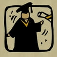 thumbnail image 2 of CafePress - Graduate Receiving Diploma Grad - Canvas Lunch Bag with Strap Handle, 2 of 2