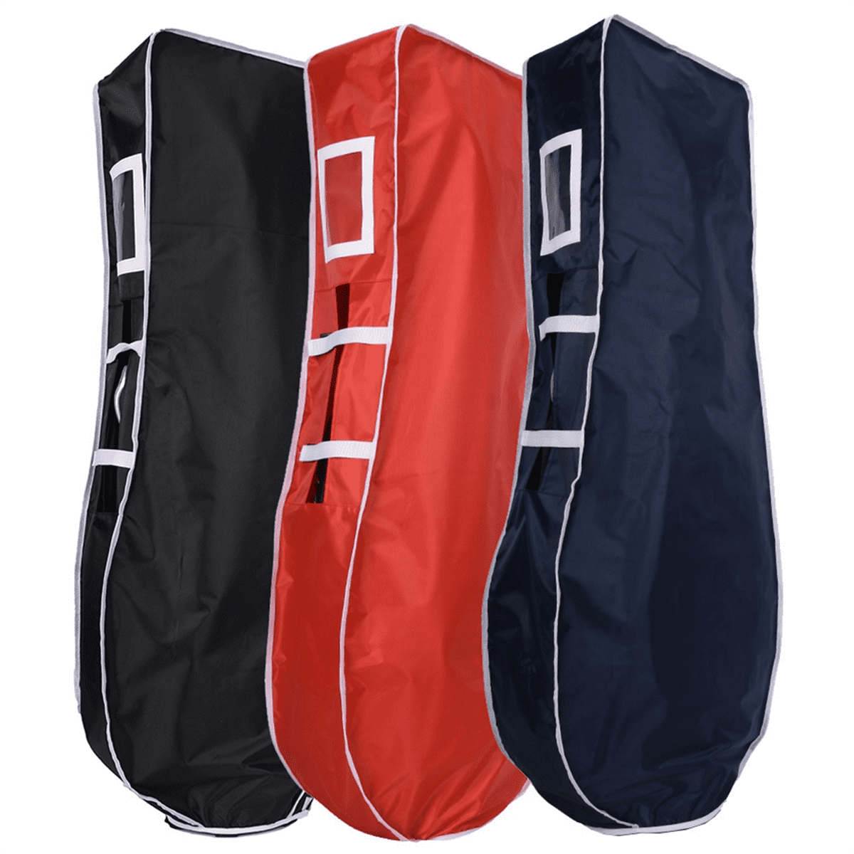 Golf Rain Cover Bag Waterproof and Dustproof Portable Foldable Golf Travel Cover Bag Golf Bag Cover Dark Blue