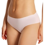 Women's DKNY DK5028 Litewear Cut Anywhere Hipster Panty (Pearl Cream S)