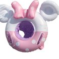 thumbnail image 5 of Anillo de natación inflable para bebé, flotador de natación infantil, juguetes de piscina, accesorios, color rosa, 5 of 5