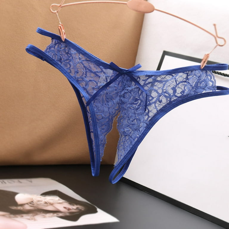 Lingerie Sets for Women Women's Lace Underpants Open Crotch Panties Low  Waist Briefs Underwear