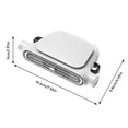 thumbnail image 2 of Leeye Car Fan for Backseat, Dual Head USB Headrest Cooling Fan with 3 Speed Adjustable & Independent Control, Compact Seat Fan for SUV Truck RV Vehicle, White, 2 of 8