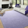 thumbnail image 3 of Purple Rug for Bedroom Living Room, 5x7 Feet Memory Foam Soft Modern Indoor Fuzzy Shaggy Area Rugs, Low Pile Carpet for Kids Room Nursery Home Decor, 3 of 7