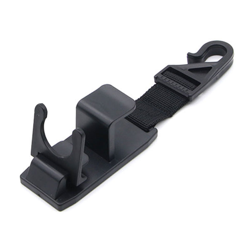 Car Seat Hook Auto Hook Portable Multi Purpose Black Mobile Phone Coat Hanging Grocery Bags Bag