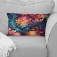 thumbnail image 1 of Designart "Artistic Leaf Damask I" Abstract Throw Pillow - Modern Pillow For Couch - Insert And Pillows Covers For Living Room Decor, 1 of 5